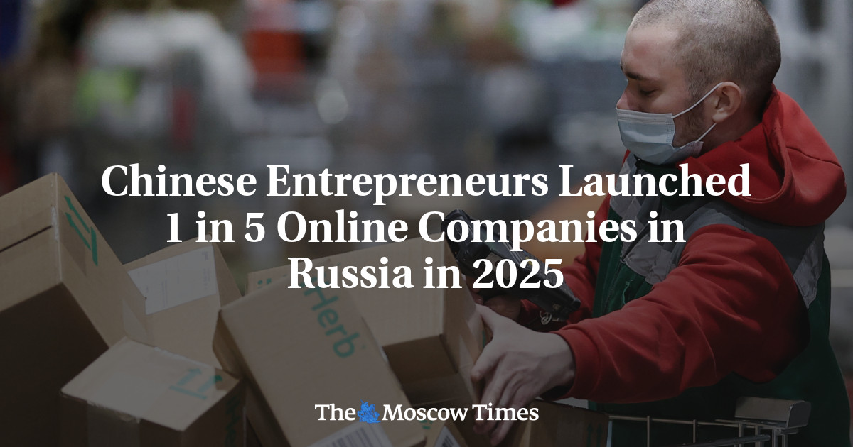 Chinese Entrepreneurs Launched 1 in 5 Online Companies in Russia in 2025
