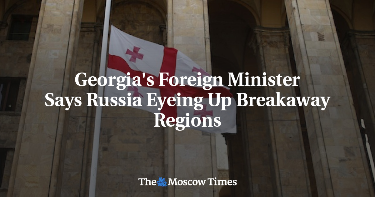 Menteri luar negeri Georgia mengatakan Rusia sedang melihat daerah-daerah yang memisahkan diri