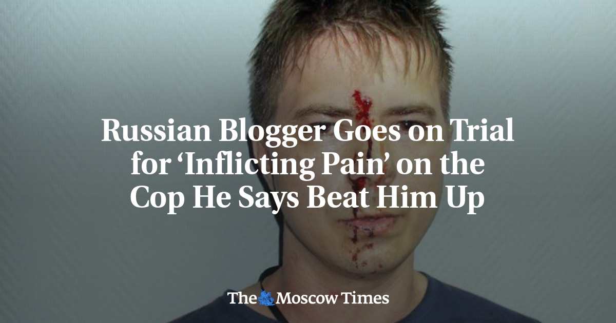 Blogger Rusia diadili karena ‘menimbulkan rasa sakit’ pada polisi yang katanya memukulnya