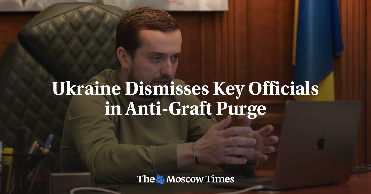 Ucrânia expulsa funcionários-chave no expurgo anticorrupção