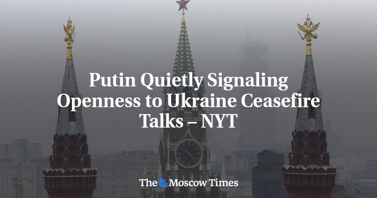 Putin po cichu sygnalizuje otwartość na rozmowy o zawieszeniu broni na Ukrainie – New York Times