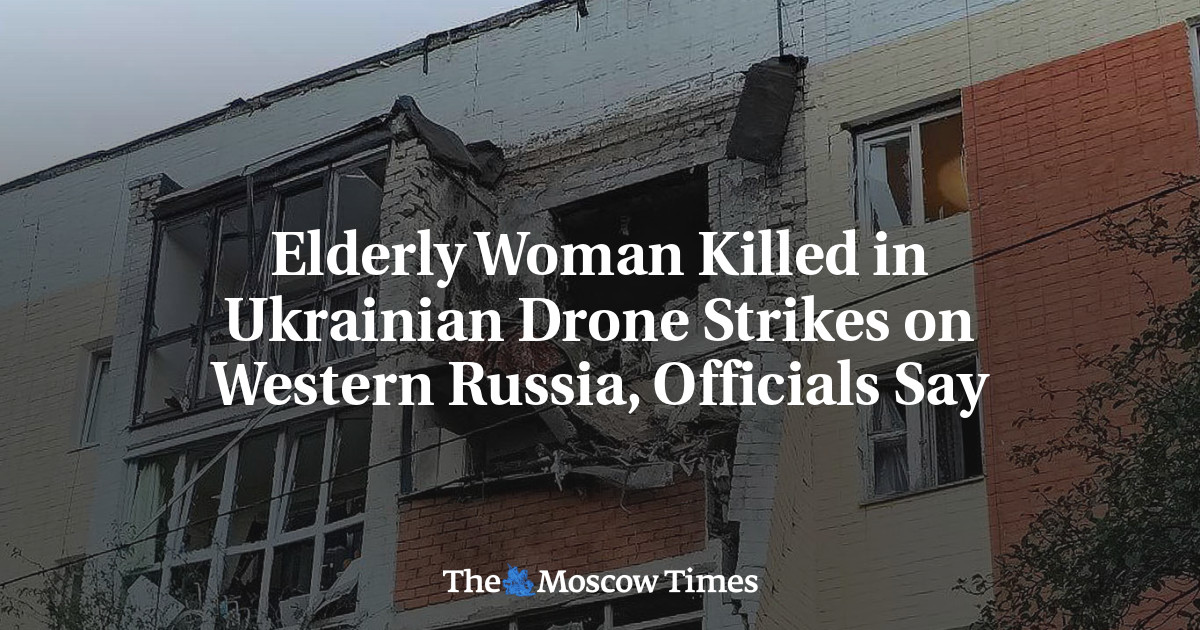 Elderly Woman Killed in Ukrainian Drone Strikes on Western Russia ...