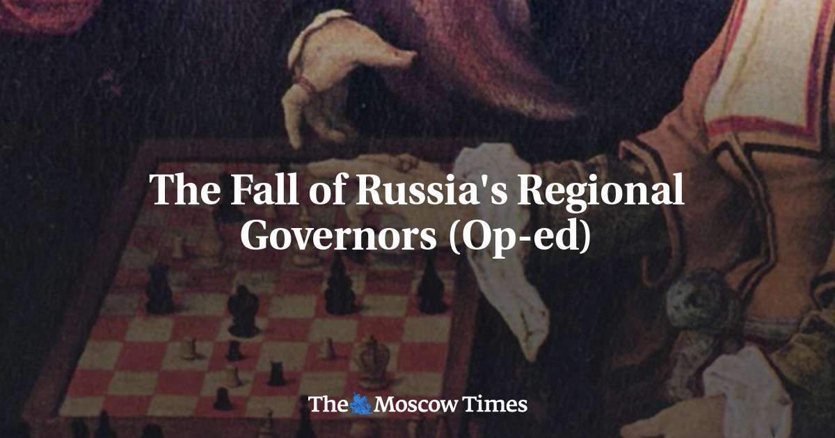 Kejatuhan Gubernur Regional Rusia (Op-ed)