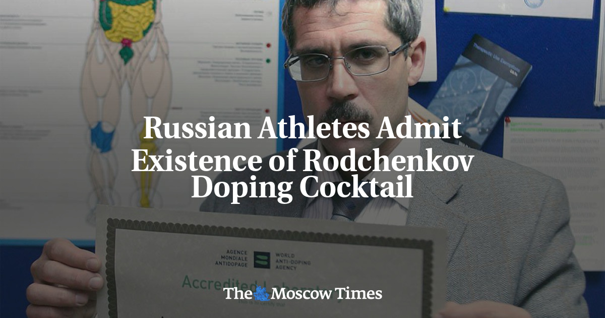 Atlet Rusia mengakui keberadaan Rodchenkov Doping Cocktail