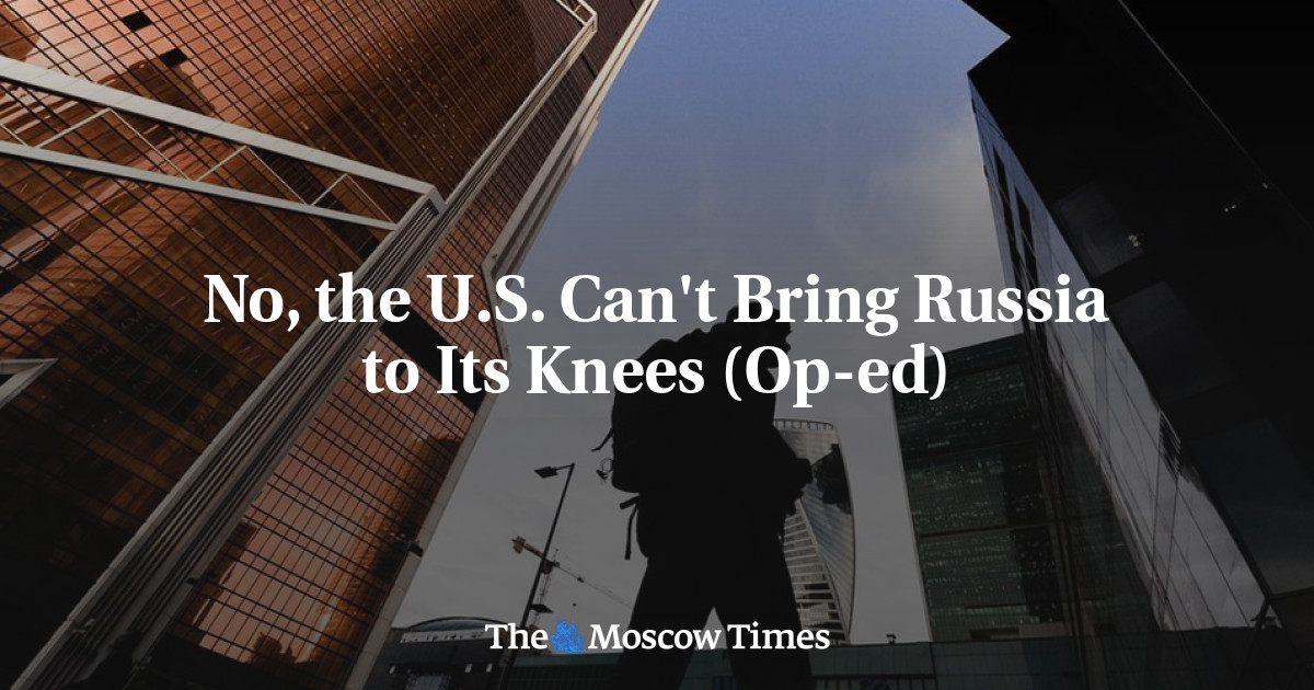 Tidak, AS Tidak Dapat Membuat Rusia Bertekuk lutut (Op-ed)