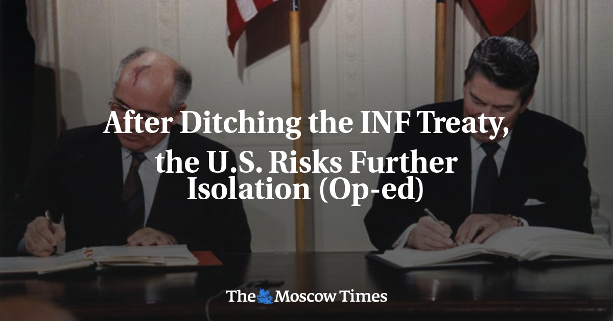 Setelah membolos Perjanjian INF, AS berisiko diisolasi lebih lanjut (Op-ed)