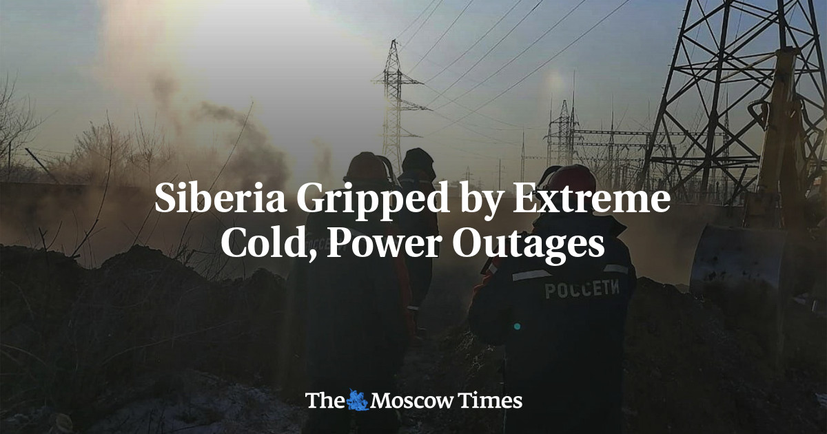Сибирь пострадала от сильных холодов и отключений электроэнергии