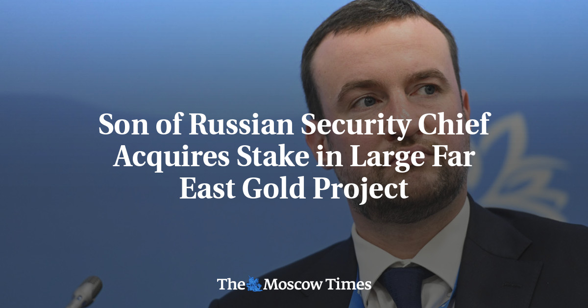 Son of Russian Security Chief Acquires Stake in Large Far East Gold Project
