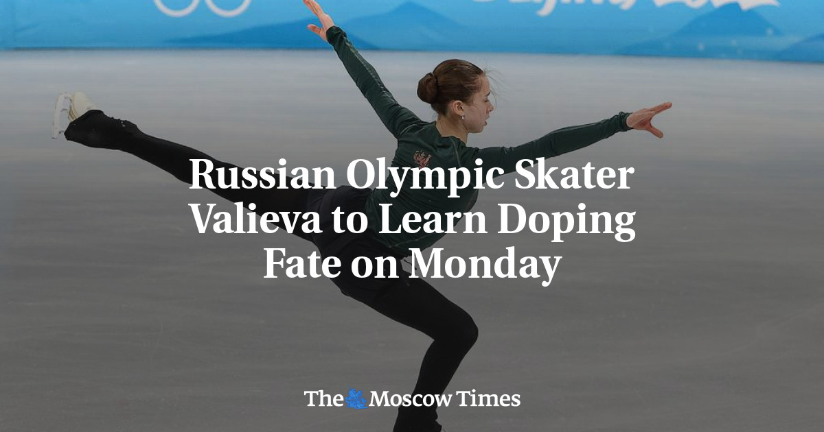 Skater Olimpiade Rusia Valieva akan mempelajari nasib Doping pada hari Senin