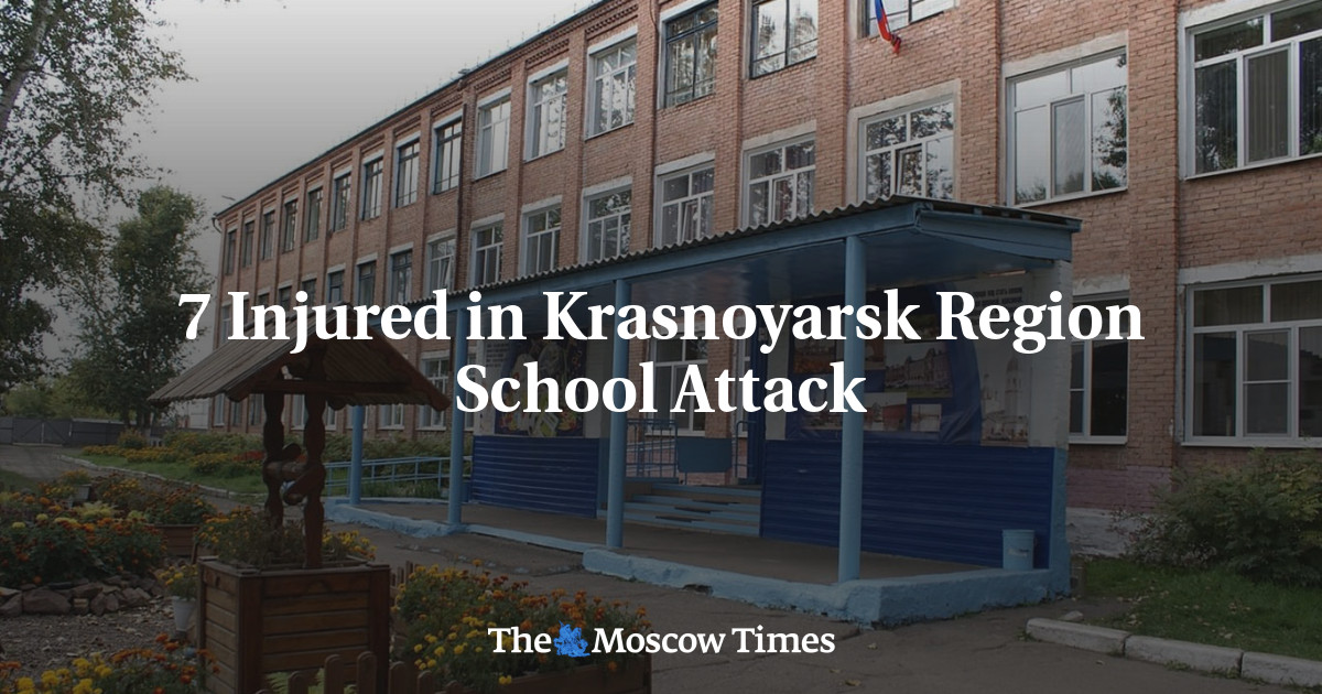 7 Injured in Krasnoyarsk Region School Attack