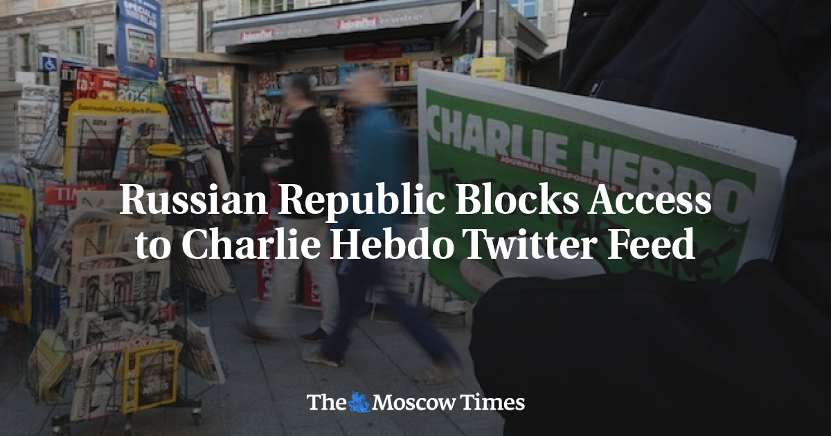 Republik Rusia memblokir akses ke feed Twitter Charlie Hebdo