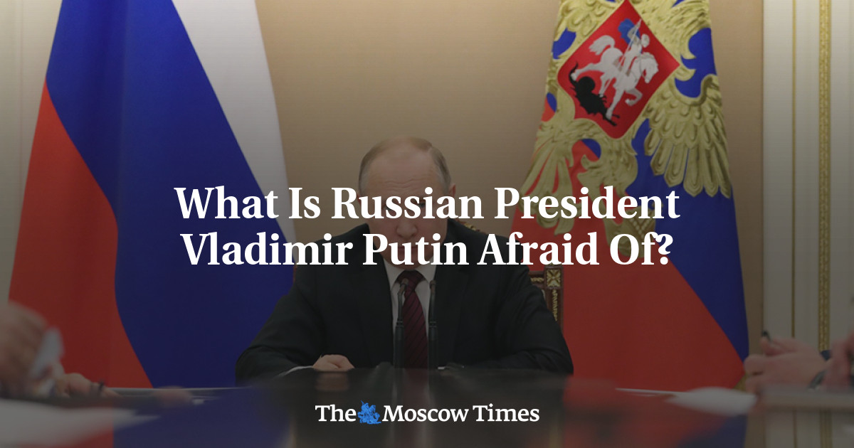 Apa yang ditakuti Presiden Rusia Vladimir Putin?