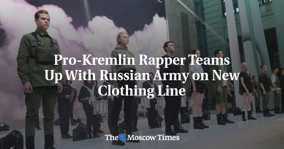 Army Rapper Teams Pro-Kremlin Rapper Teams Up With Russian Army on New Clothing Line ...