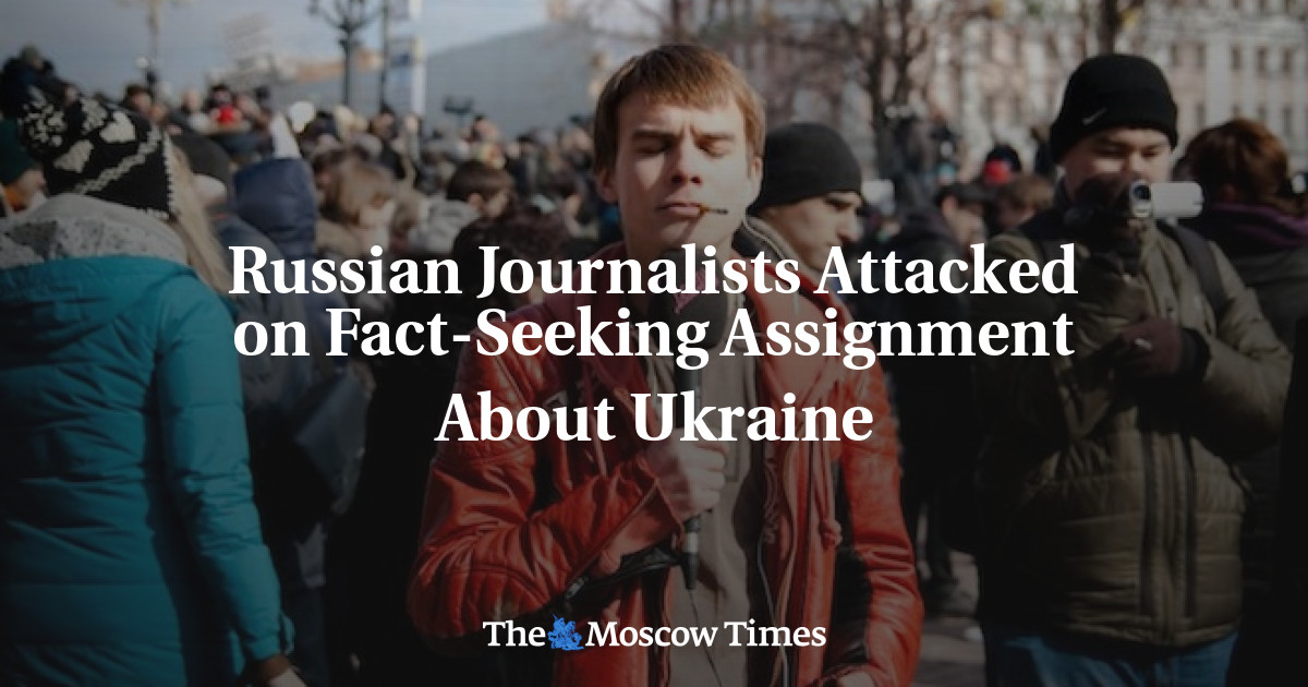 Wartawan Rusia menyerang tugas pencarian fakta tentang Ukraina