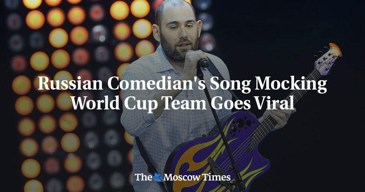 Lagu komedian Rusia yang mengejek tim Piala Dunia menjadi viral
