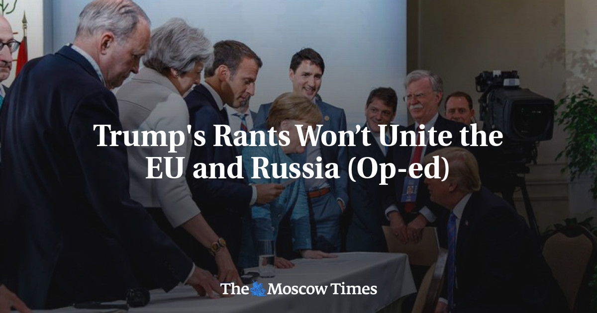 Pernyataan Trump tidak akan menyatukan UE dan Rusia (Op-ed)