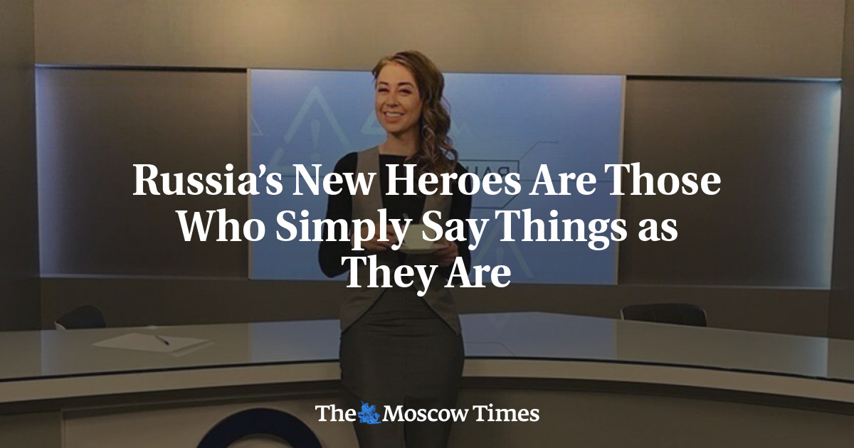 Pahlawan baru Rusia adalah mereka yang hanya mengatakan apa adanya