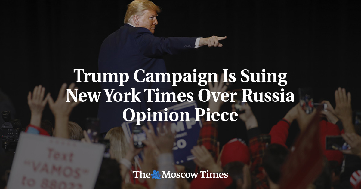 Tim kampanye Trump menggugat New York Times atas op-ed Rusia