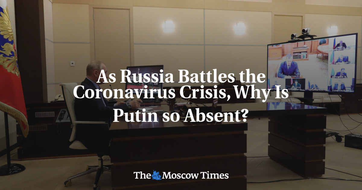 Mengapa Putin Begitu Absen Saat Rusia Melawan Krisis Virus Corona?