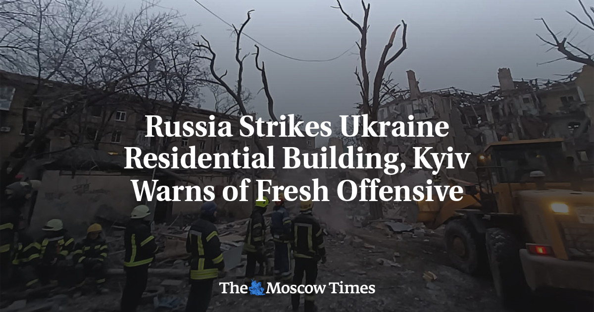 Rusia menyerang bangunan tempat tinggal di Ukraina, Kiev memperingatkan terhadap serangan baru