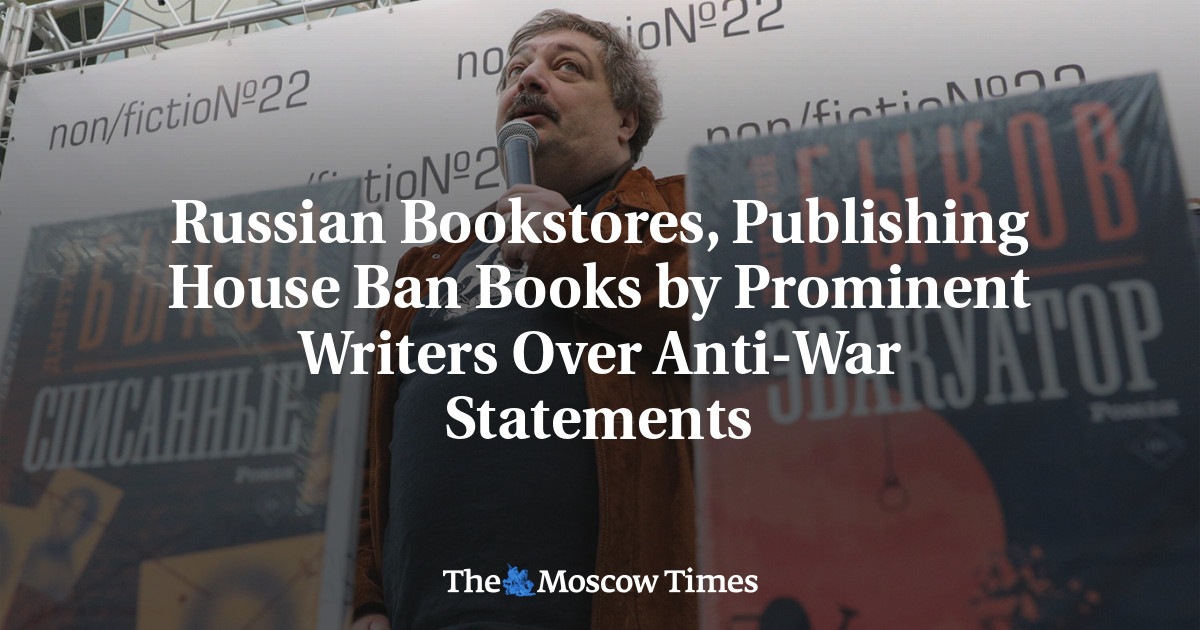 Russian Bookstores, Publishing House Ban Books by Prominent Writers ...