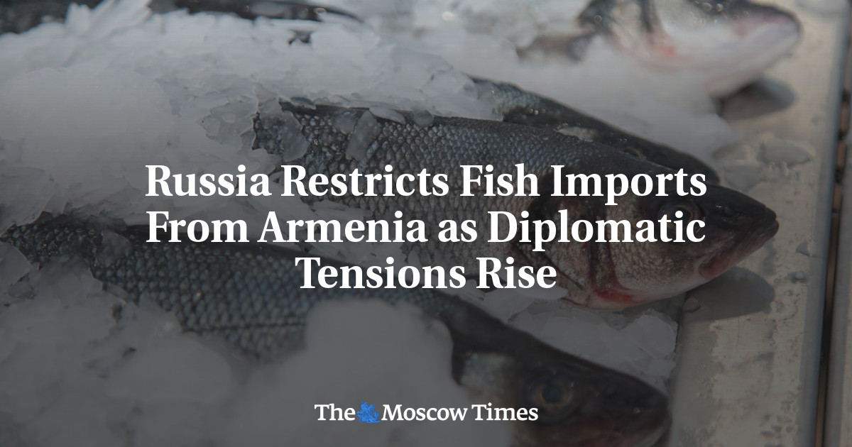 Russia Restricts Fish Imports From Armenia as Diplomatic Tensions Rise