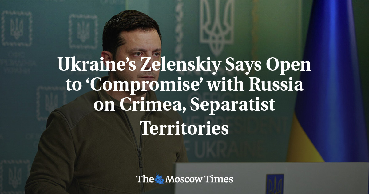 Ukraine’s Zelenskiy Says Open To ‘Compromise’ With Russia On Crimea ...