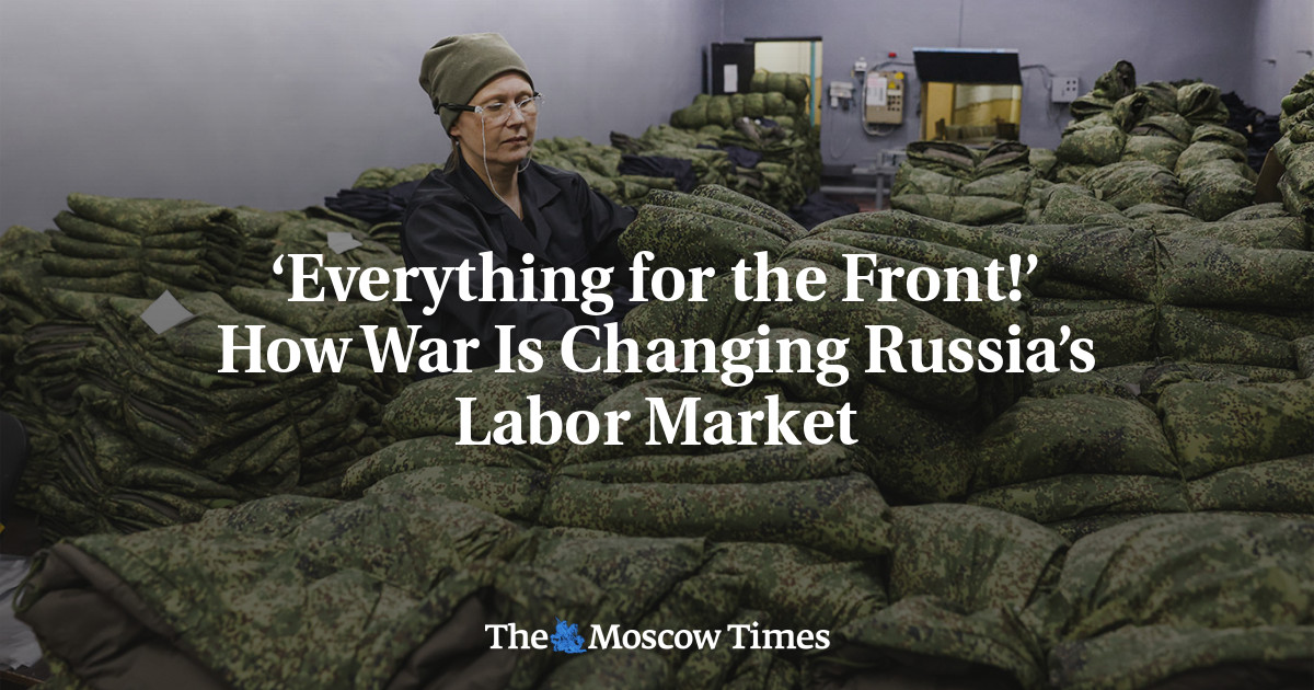 «Все для фронта!» » Как война меняет российский рынок труда
