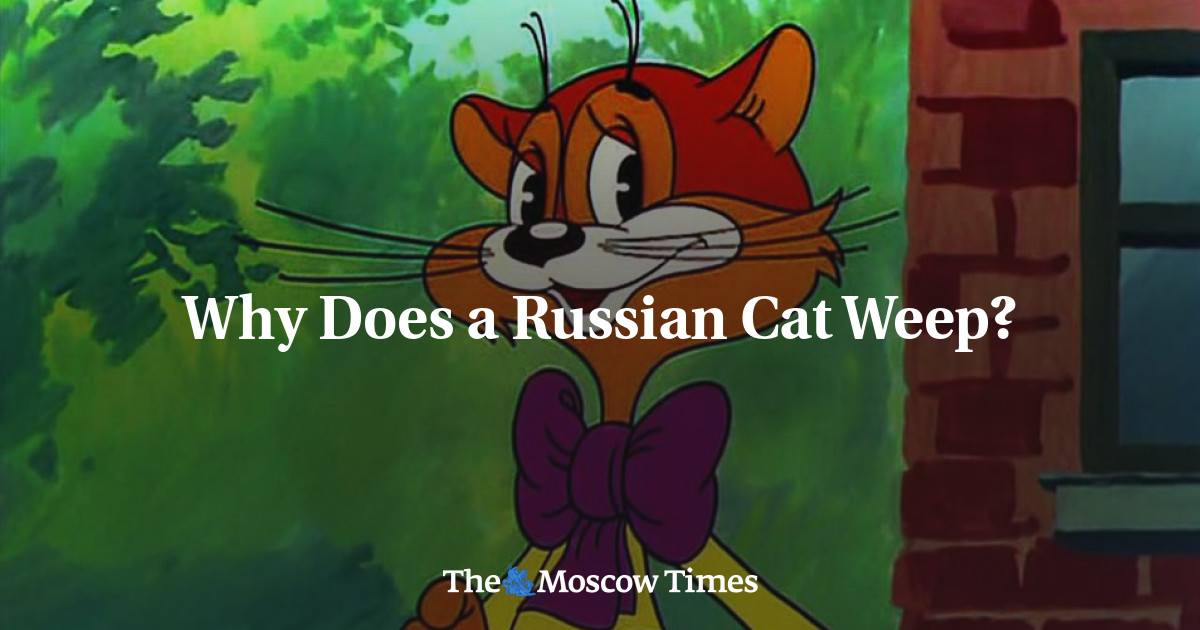 Mengapa kucing Rusia menangis?