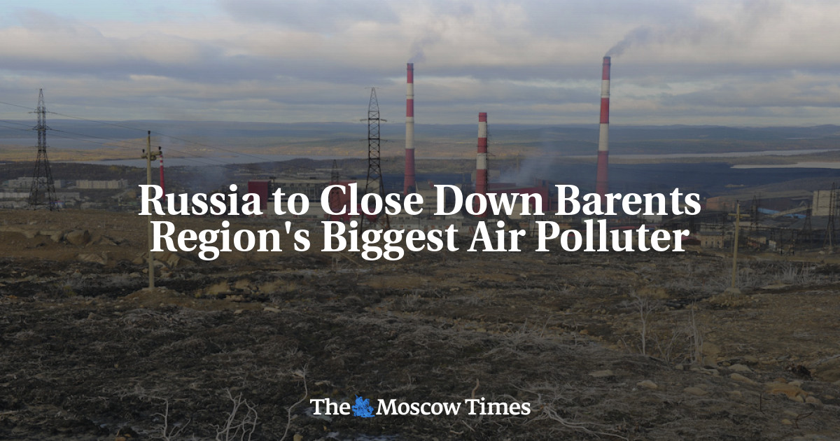Rusia menutup pencemar udara terbesar di wilayah Barents