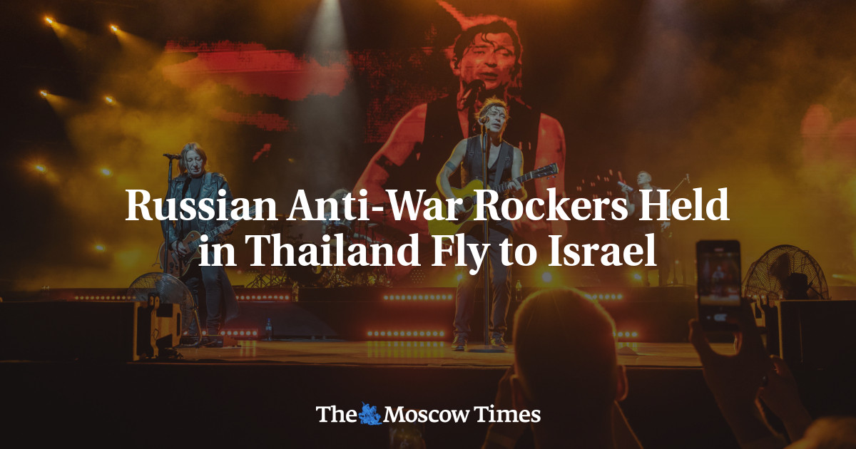 Russian Anti-War Rockers Held in Thailand Fly to Israel - The Moscow Times