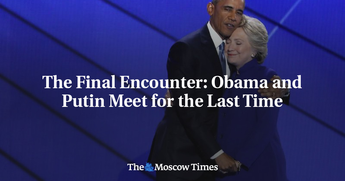 Obama dan Putin bertemu untuk terakhir kalinya