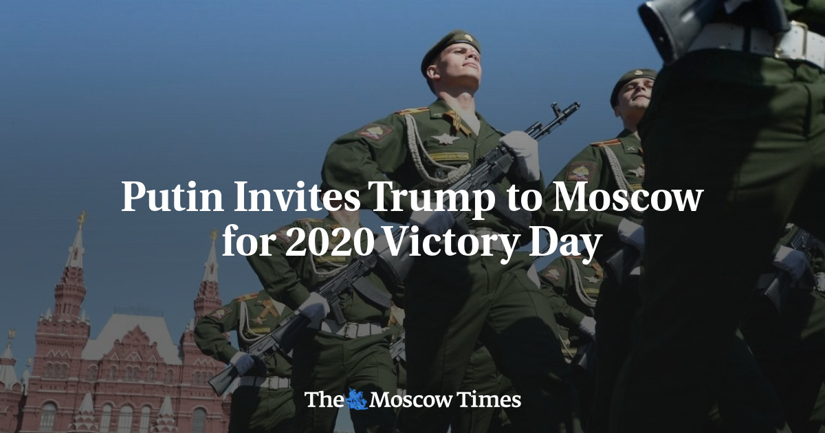 Putin Invites Trump To Moscow For 2020 Victory Day The Moscow Times 2924