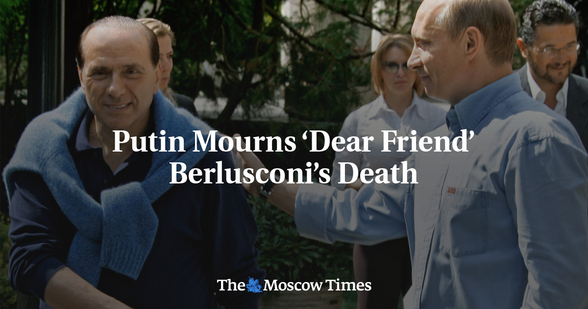 Putin berduka atas kematian ‘Dear friend’ Berlusconi