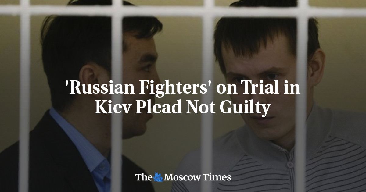 'Russian Fighters' on Trial in Kiev Plead Not Guilty