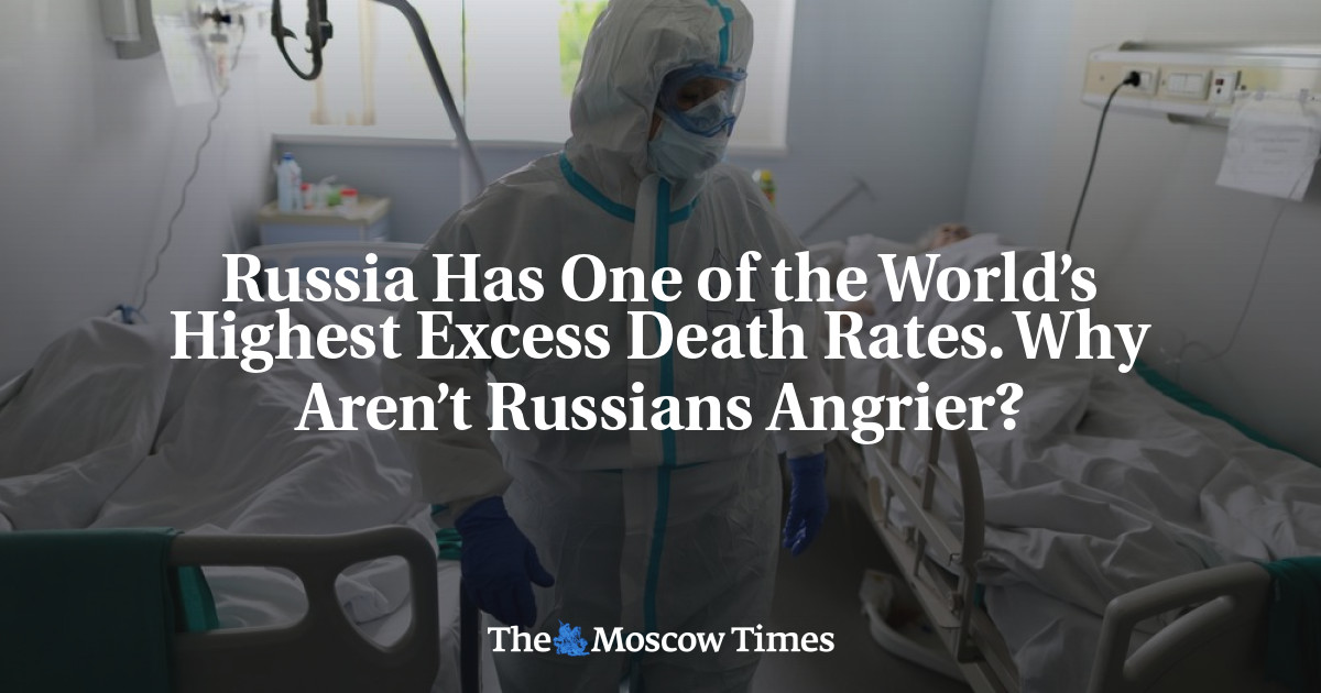 Rusia memiliki salah satu tingkat kematian tertinggi di dunia.  Mengapa orang Rusia tidak lebih marah?