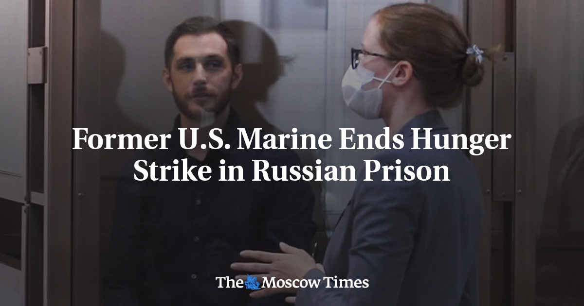 Former U.S. Marine Ends Hunger Strike In Russian Prison - The Moscow Times