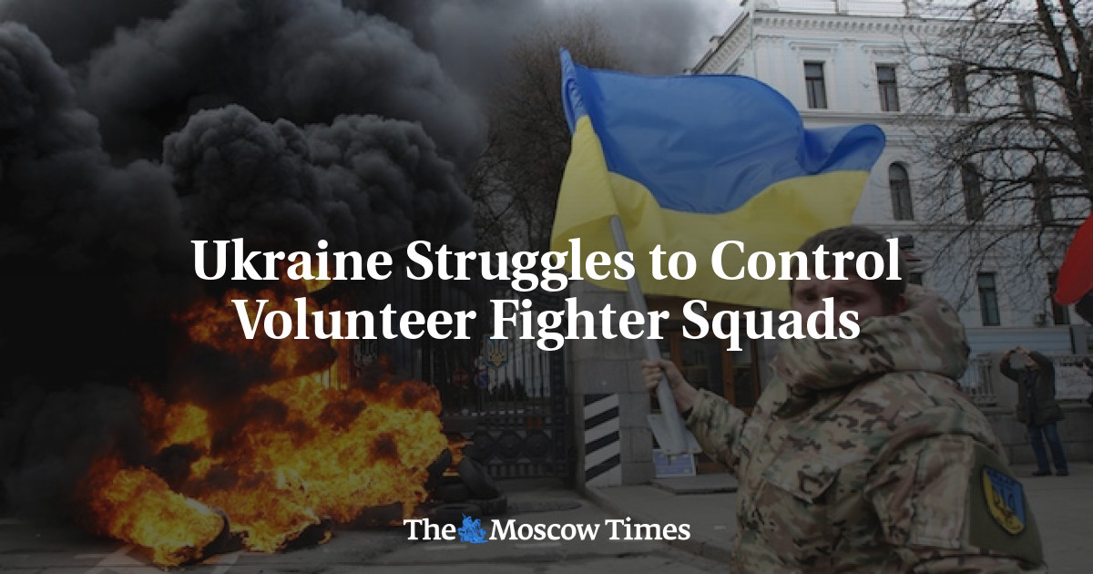 Ukraina berjuang untuk mengendalikan pejuang sukarela
