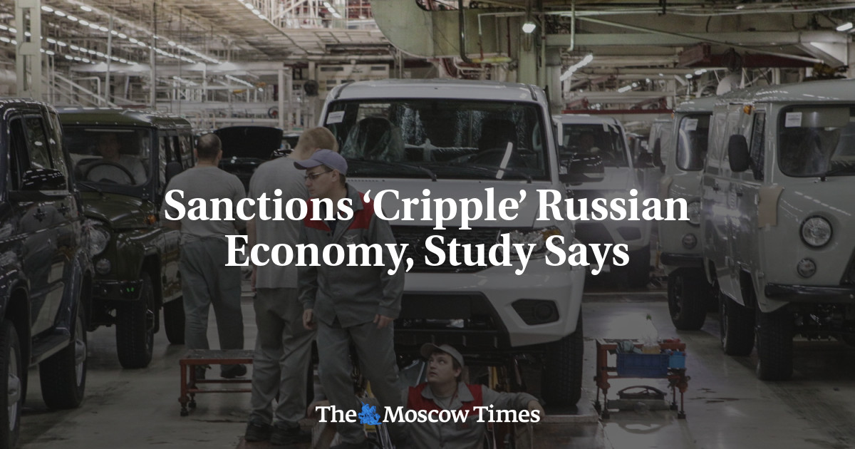 Sanctions ‘Cripple’ Russian Economy, Study Says