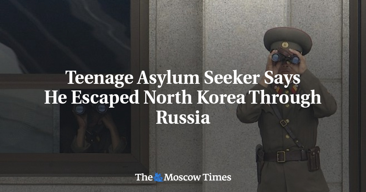 Remaja pencari suaka mengatakan dia melarikan diri dari Korea Utara melalui Rusia