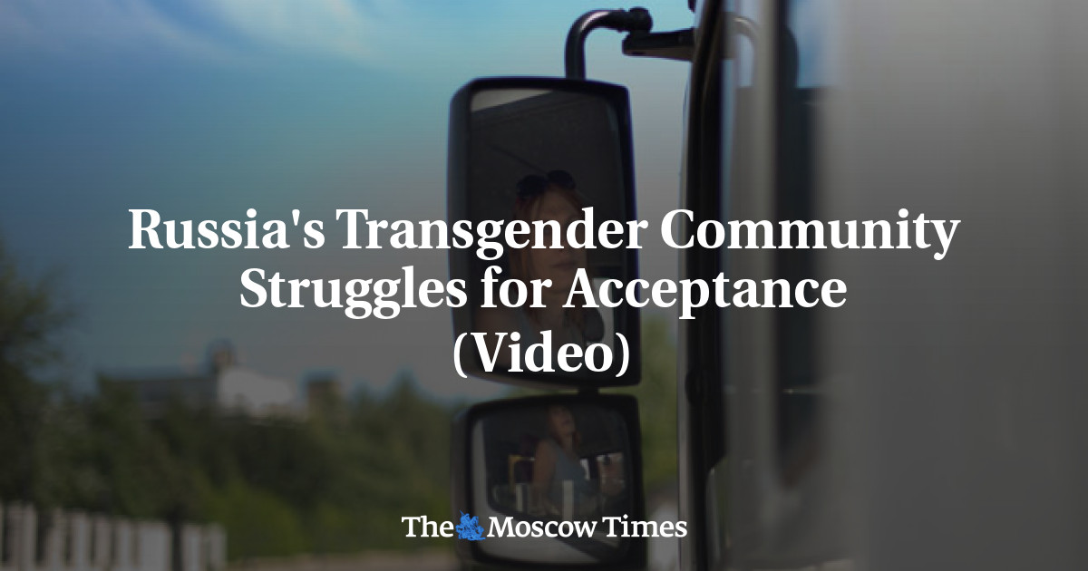 Russia's Transgender Community Struggles for Acceptance (Video)