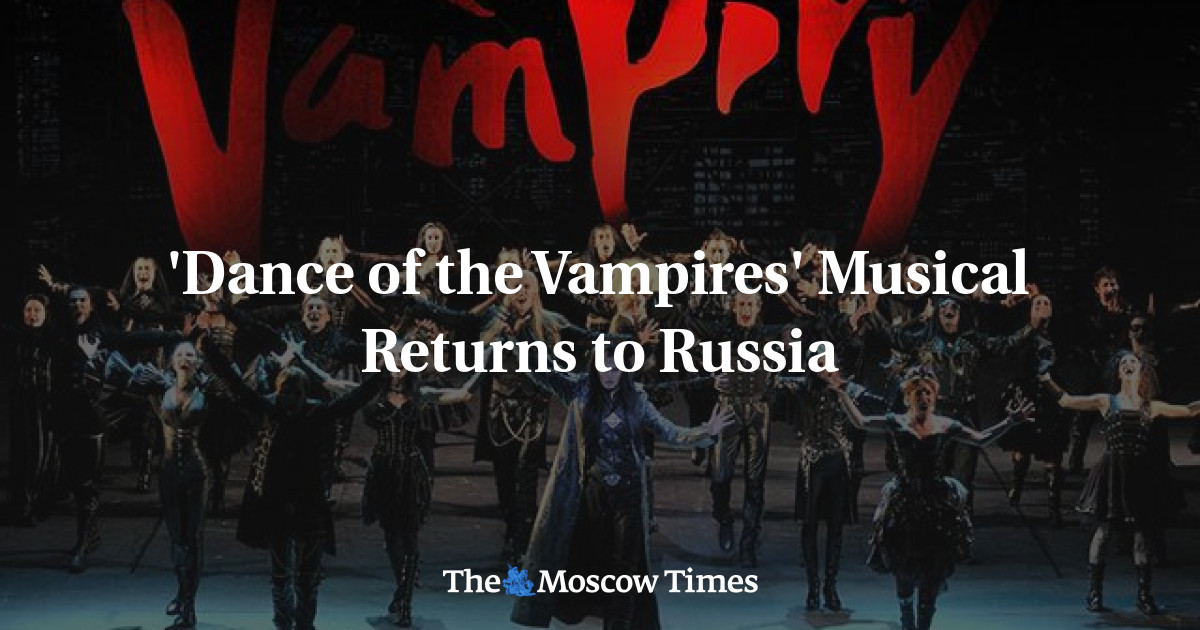 Musikal ‘Dance of the Vampires’ kembali ke Rusia