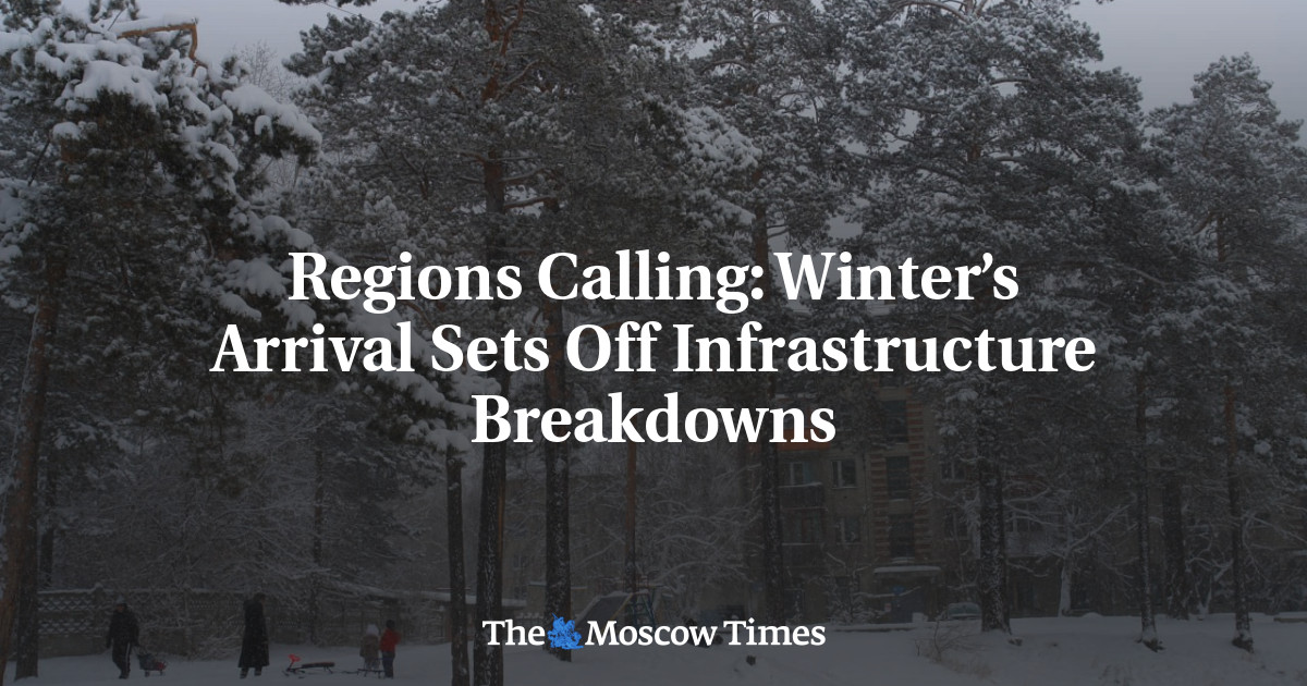 Regions Calling: Winter’s Arrival Sets Off Infrastructure Breakdowns