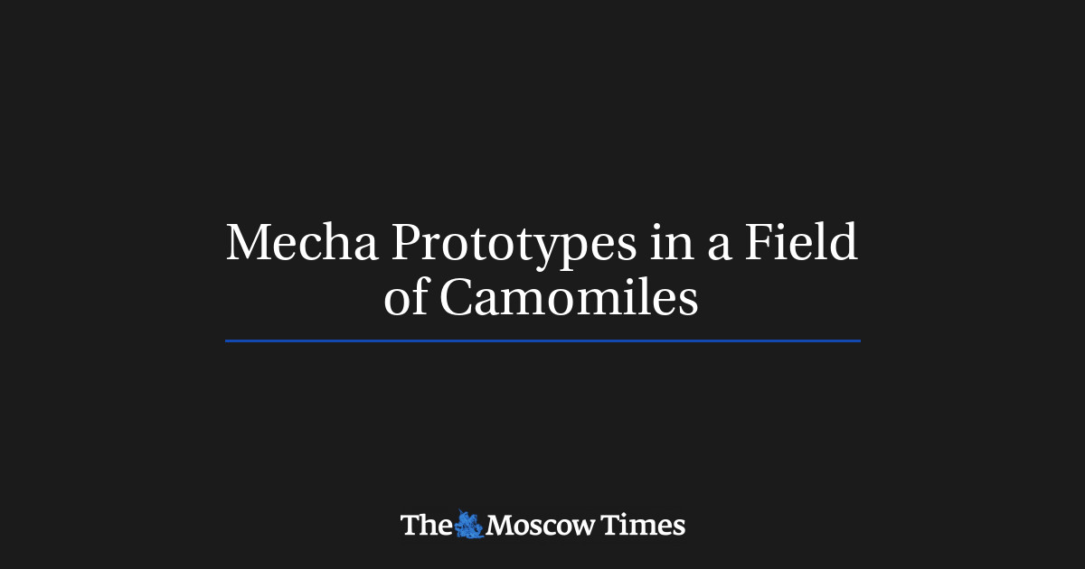 Prototipe mecha di bidang chamomile