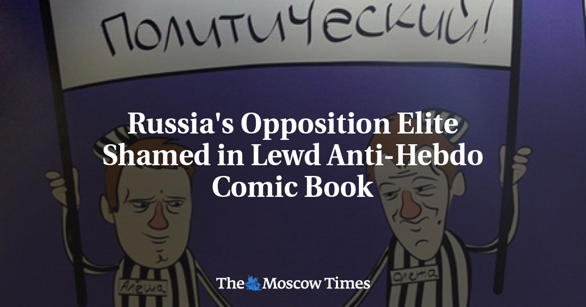 Elit oposisi Rusia dipermalukan dengan kartun cabul anti-Hebdo