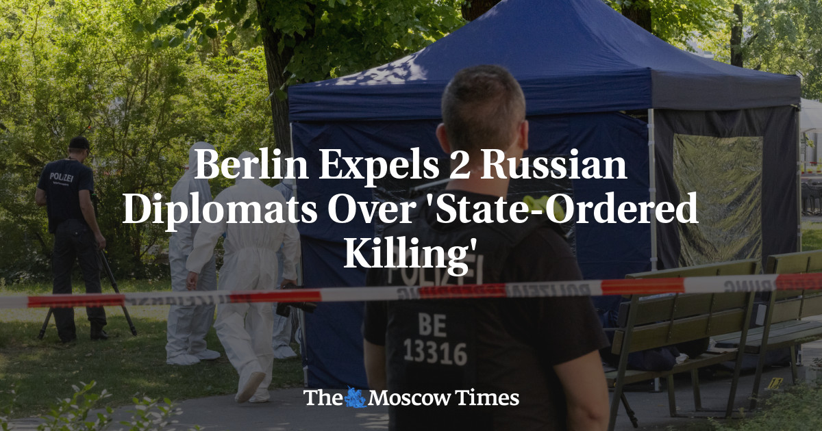 Berlin mengusir 2 diplomat Rusia atas ‘pembunuhan yang disponsori negara’