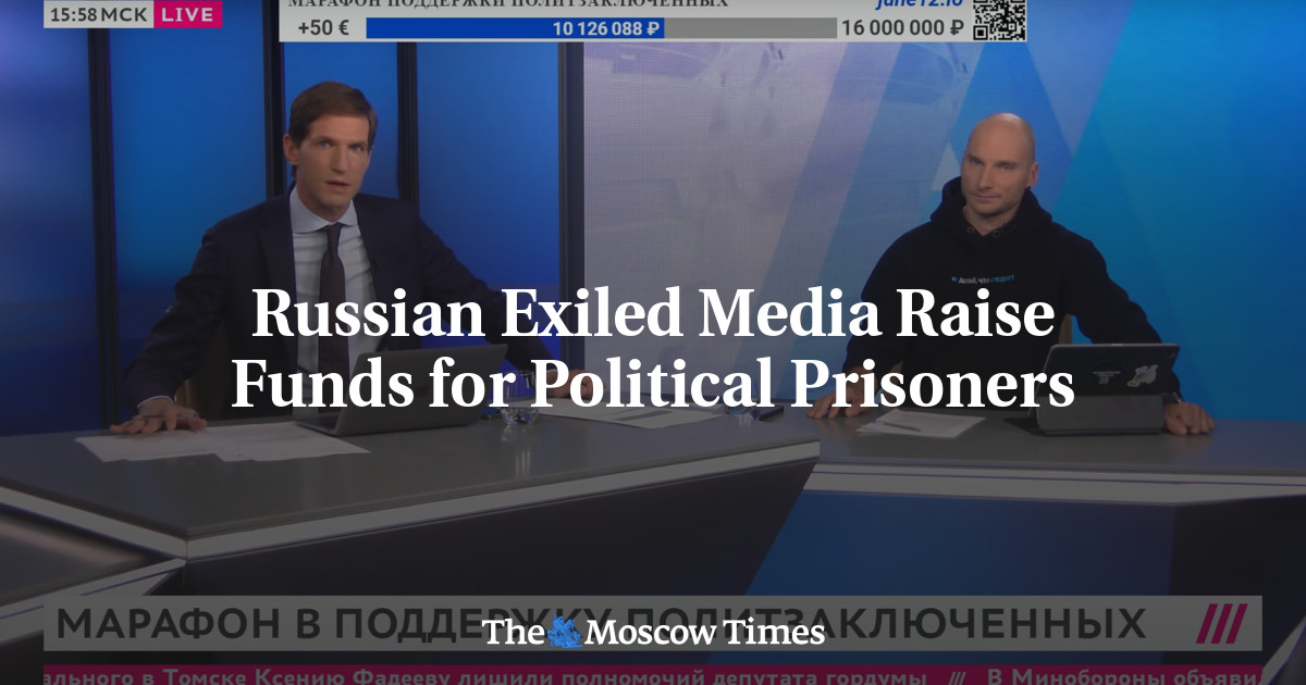 Russian Exiled Media Raise Funds for Political Prisoners