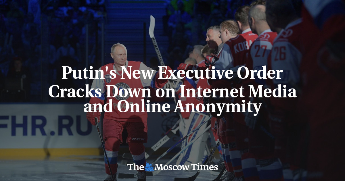 Perintah eksekutif baru Putin menindak media internet dan anonimitas online