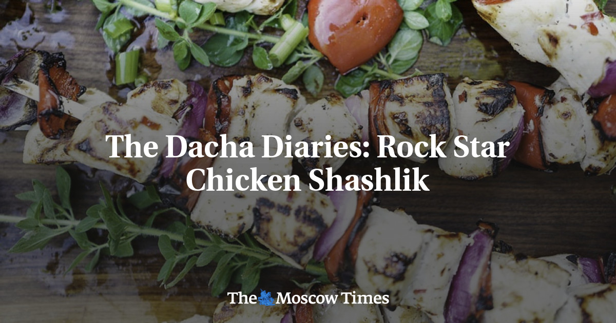 The Dacha Diaries: Shashlik Ayam Bintang Rock