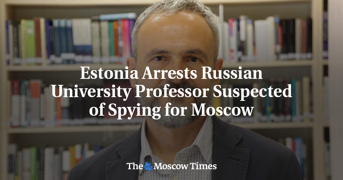 Estonia Arrests Russian University Professor Suspected of Spying for Moscow
